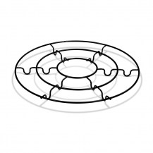 18502 - trivet -30cm